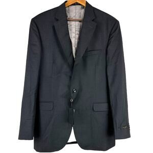Ted Baker London NWT Endurance Jarrow CT Men's Dark Gray Size 44L Blazer Wool